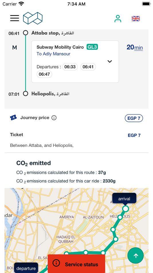 #1. Mobility Cairo (iOS) 由: Mobility Cairo