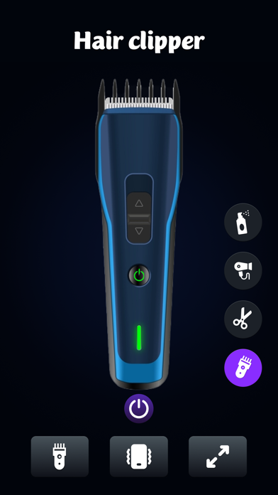 Hair Clipper Prank App Screenshot