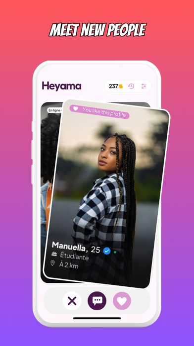 Heyama - African dating Screenshot
