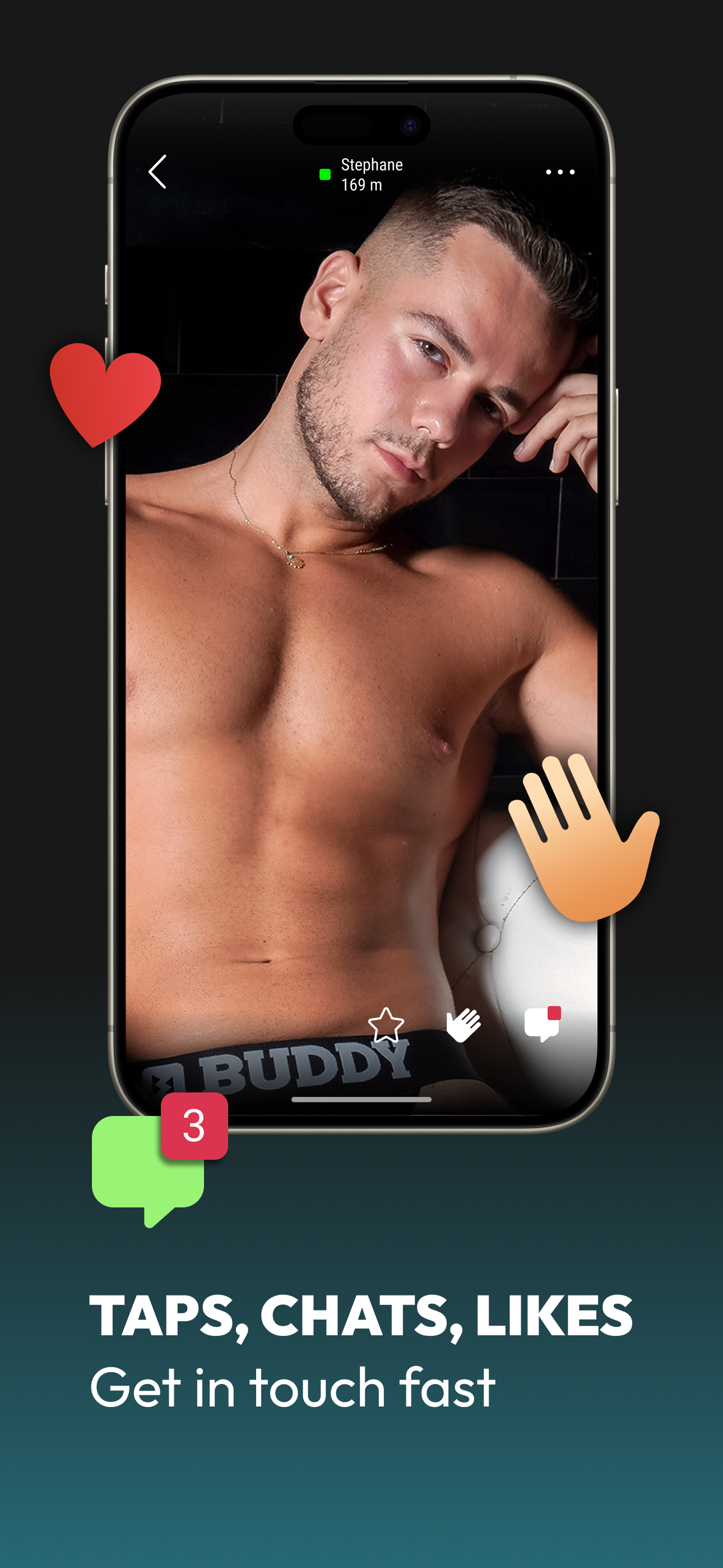 B.BUDDY: Gay! Videos & Chat