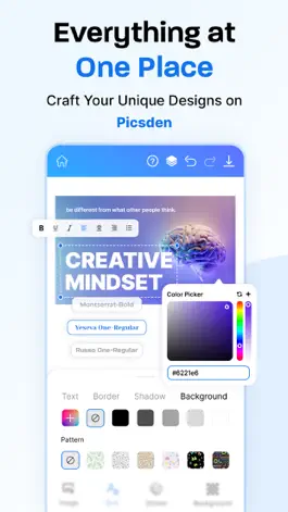 Game screenshot Picsden : Design & Flyer Maker hack