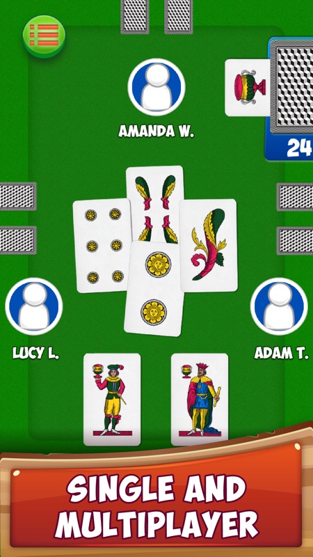 Briscola Online screenshot 1