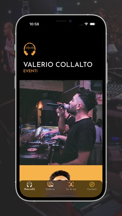 Valerio Collalto Events Screenshot