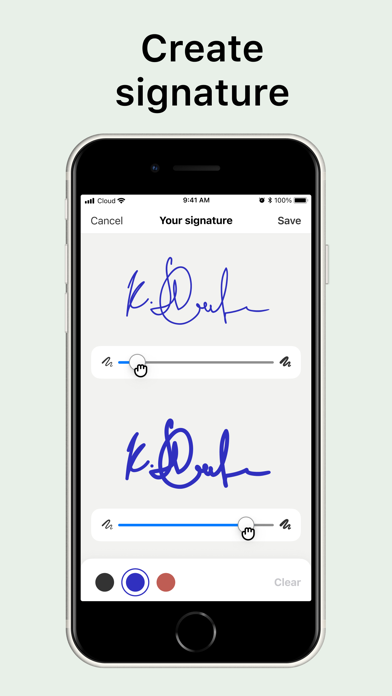 eSign App - Sign PDF Documents Screenshot