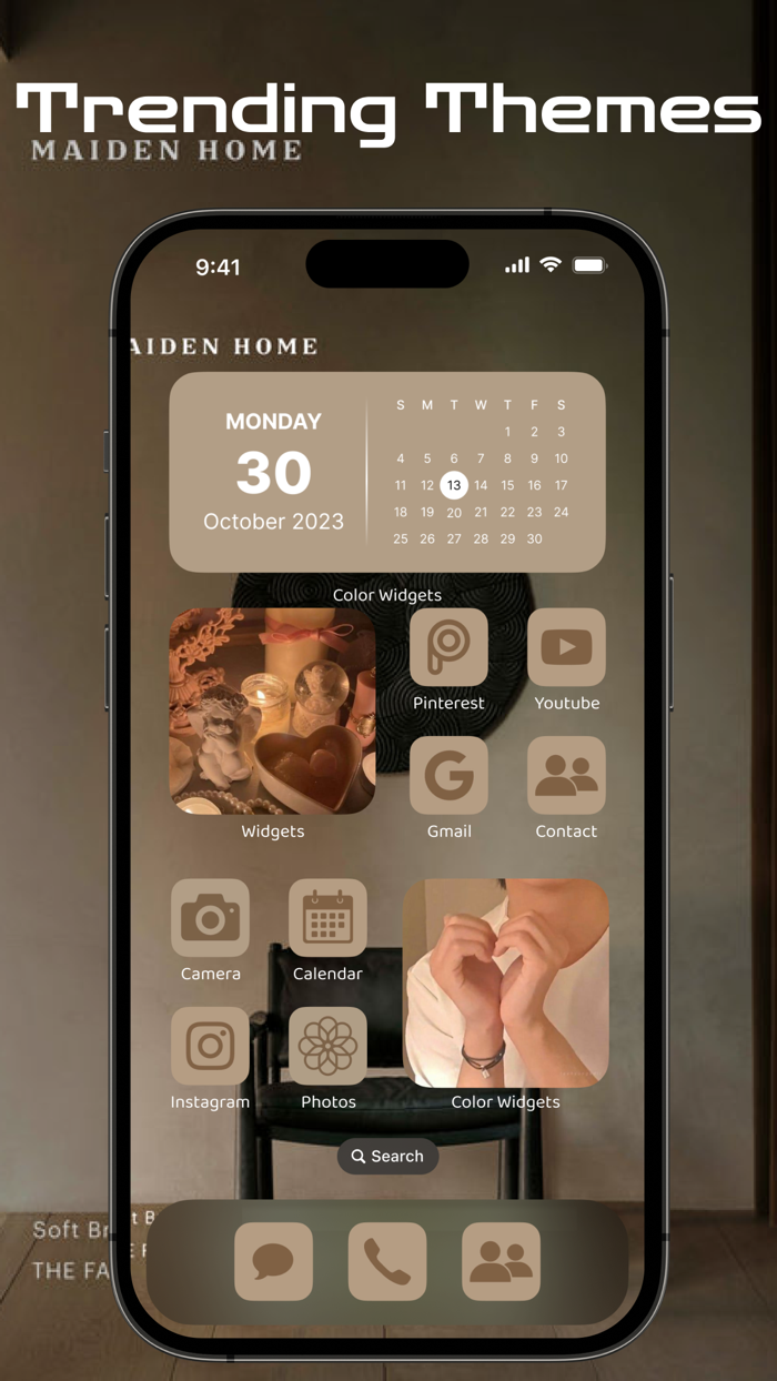 Themes Widgets and App Icons