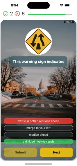 Game screenshot Wisconsin DMV Test 2023 prep apk
