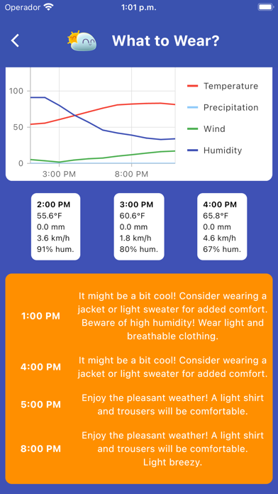 Fashion Meteo Screenshot