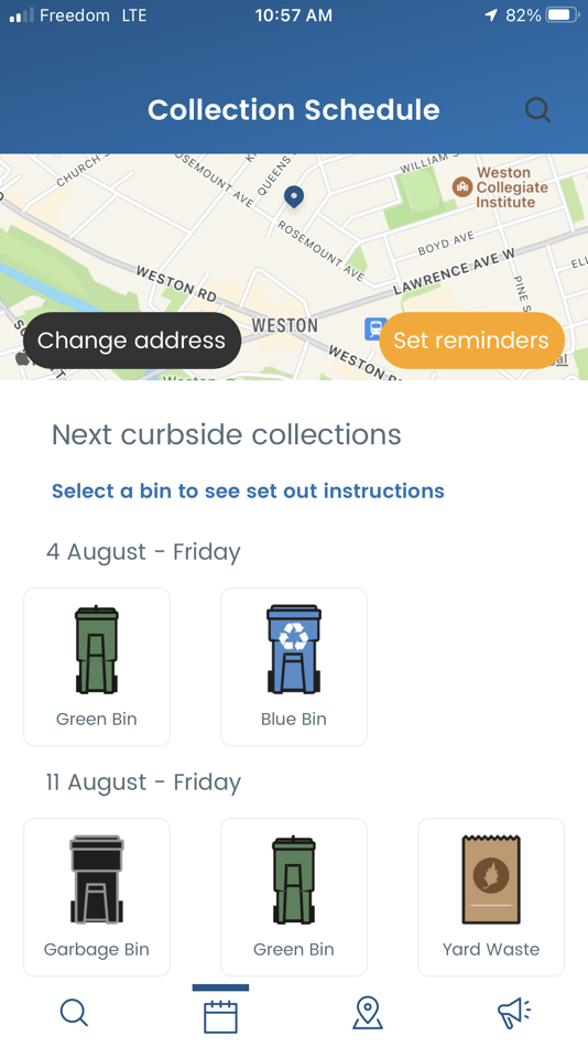 #3. TOwaste – City of Toronto (iOS) By: City of Toronto
