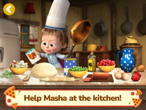 Masha and The Bear: Pizzeria!のおすすめ画像1