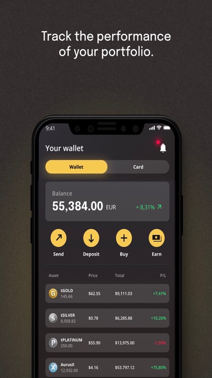 Aurus - Precious Metals & DeFi screenshot-4