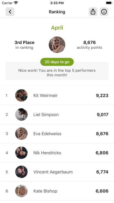 EGYM Punch Fitness Screenshot