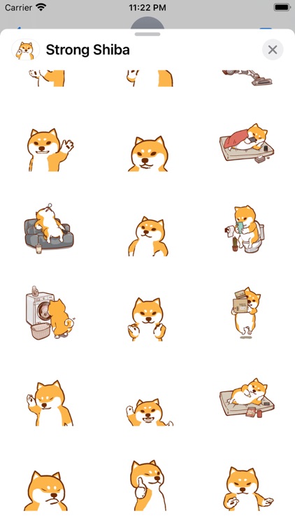A Shiba Dog Animated Stickers screenshot-3