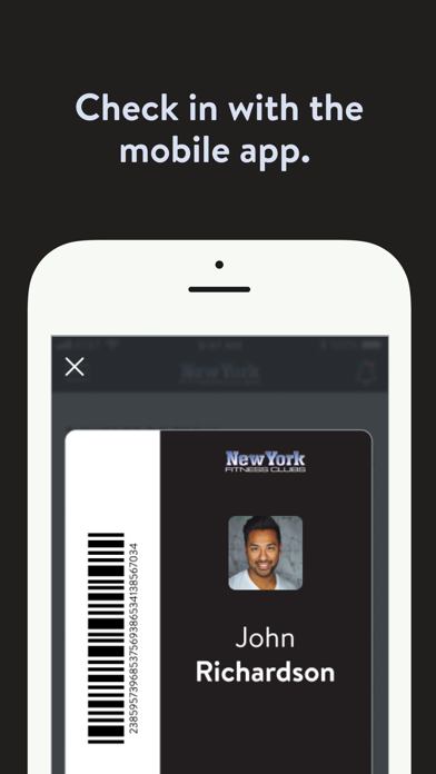 NY Fitness Clubs Screenshot