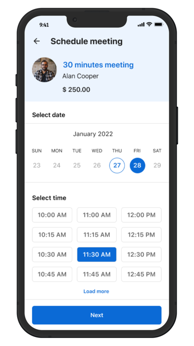 App screenshot