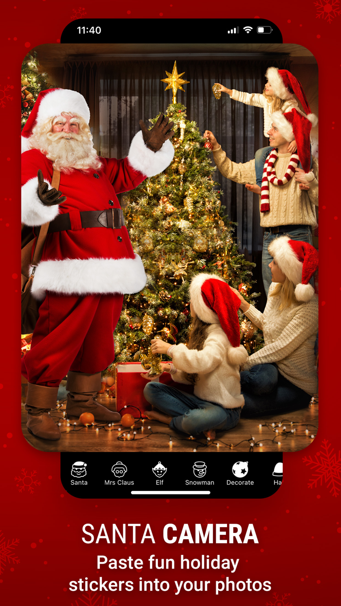 Santa In Photos - AI Santa