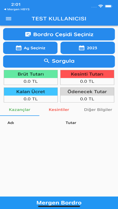 Mergen Bordro Screenshot