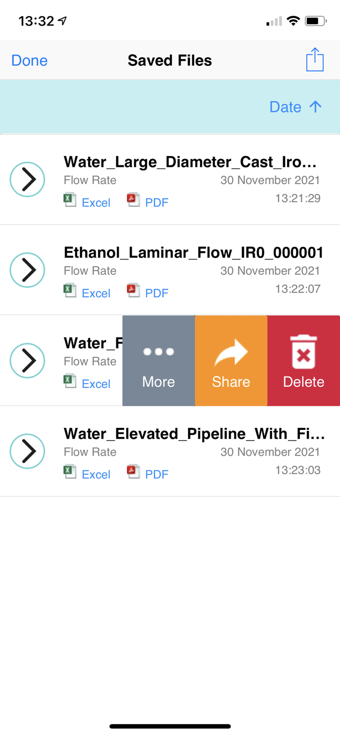 Pipe Flow Liquid Flow Rate