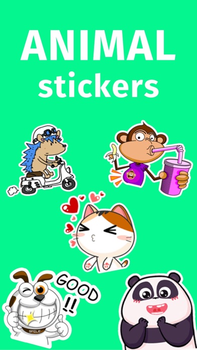 Screenshot #1 pour Animal Stickers ⋆
