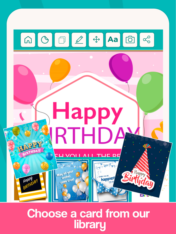 Happy Birthday Cards Maker .