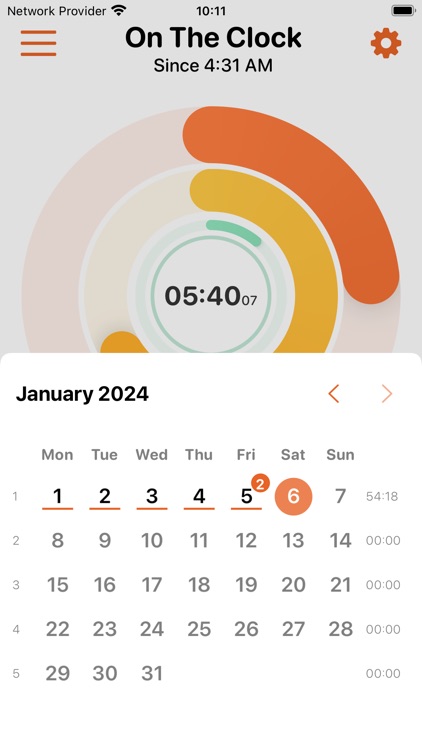 Time Arc - Time Tracking screenshot-3