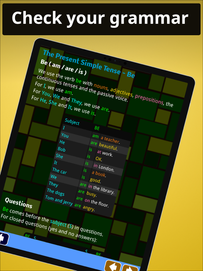 English Grammar Smash Practice