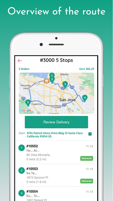 Halalcart Driver Screenshot