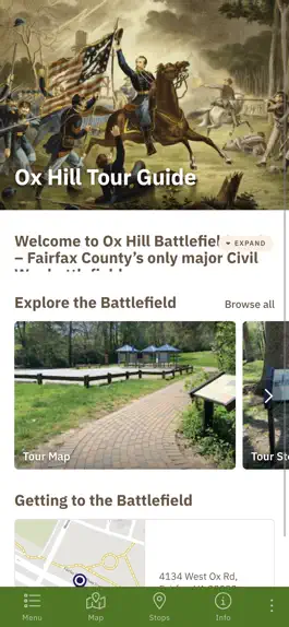 Game screenshot Ox Hill Battlefield Tour Guide mod apk