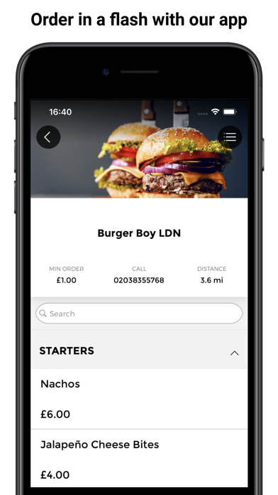 Burger Boy LDN Screenshot