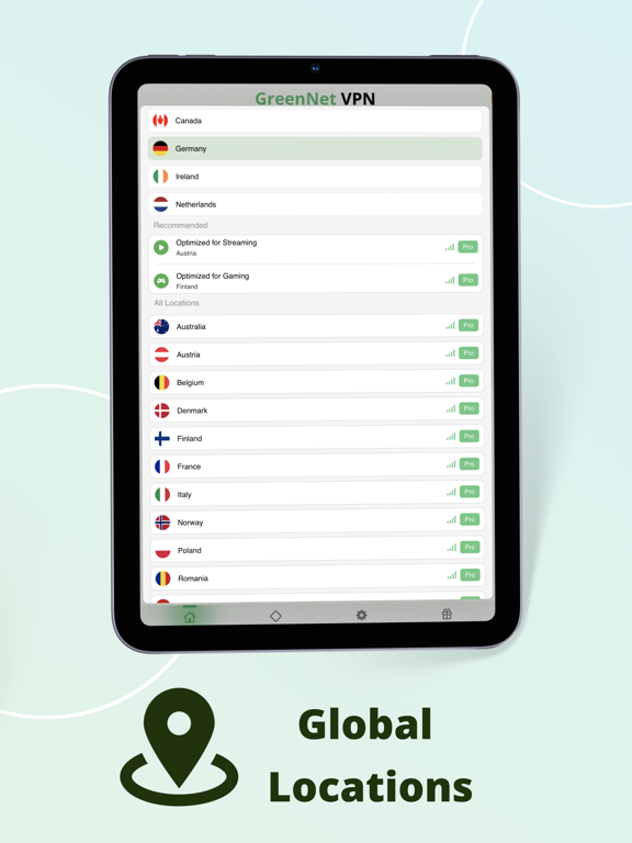 Screenshot #5 pour GreenNet VPN Proxy & Unlimited