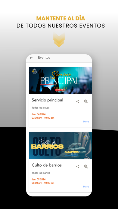 Screenshot 3 of Hacedores de Vida App