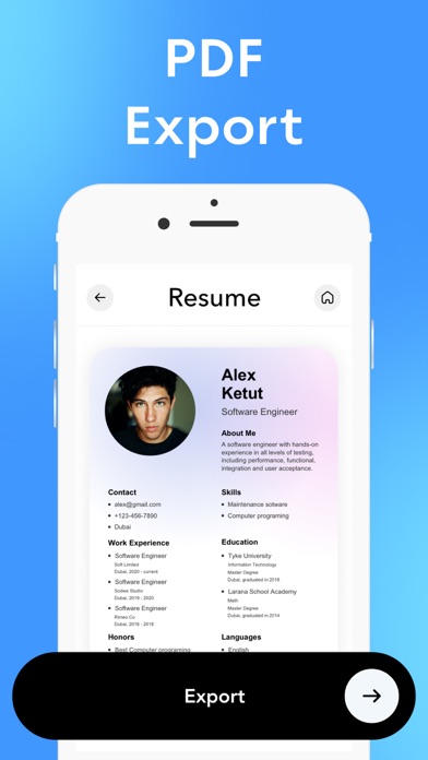 履歴書 - Resume Builder, CV Makerのおすすめ画像3
