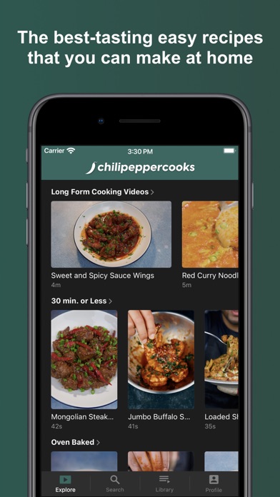 chilipeppercooks tv Screenshot