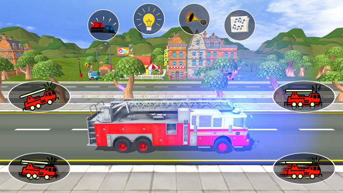 Fire Truck Race and Rescue 2