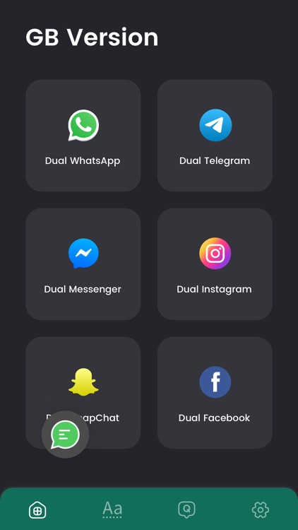 Dual Space for Multi Accounts