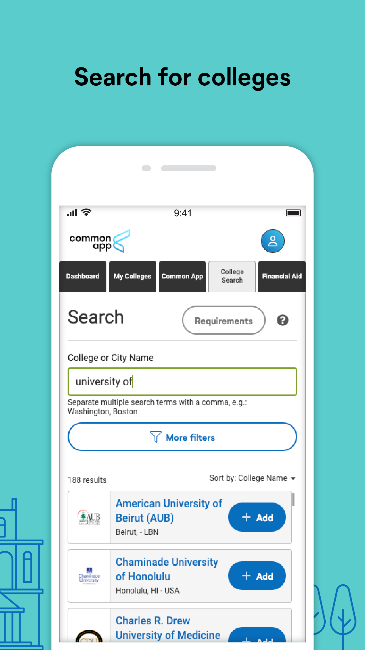 Common App screenshot 3