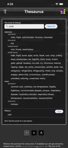Thesaurus App screenshot #6 for iPhone