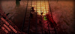 Scary Spider Train 3D Survival screenshot #2 for iPhone