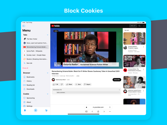 Cookie Web Browser Private