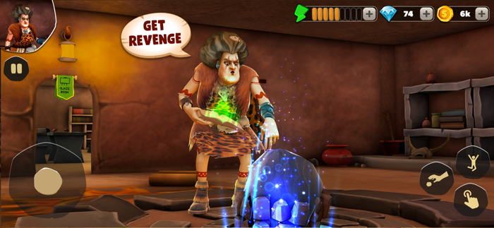 Scary Teacher Stone Age