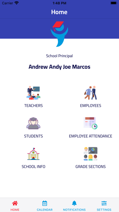 Epic EMIS - School and Teacher Screenshot