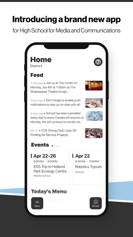 #1. Media High School (iOS) 由: High School For Media & Communication