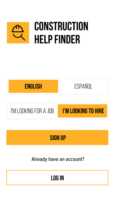 Construction Help Finder (CHF) iPhone screenshot 2 - Business app