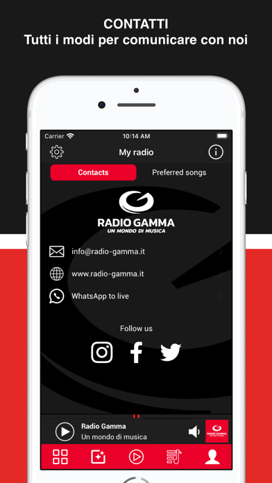 Radio Gamma Un Mondo Di Musica Screenshot