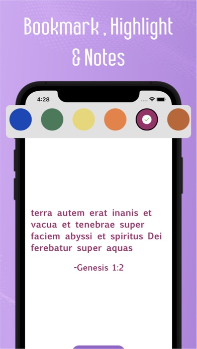 Screenshot #3 pour Latin Bible Reading Plans