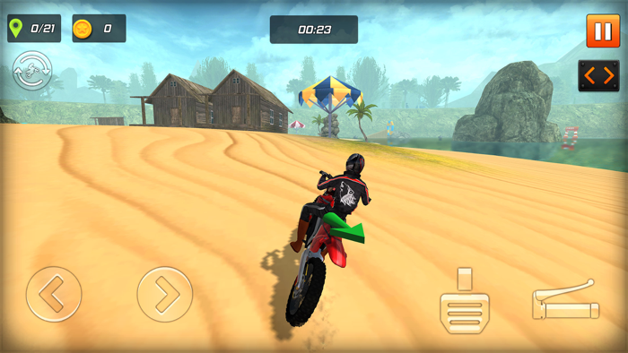 Surfer Bike Racing
