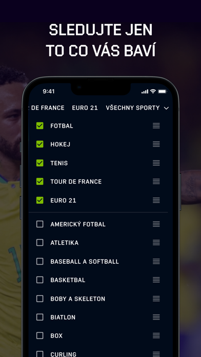 ČT sport Screenshot