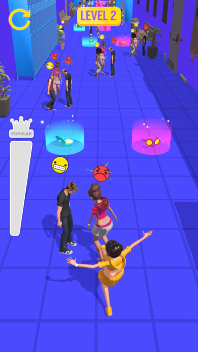 Popular Girls High - Life Game Screenshot