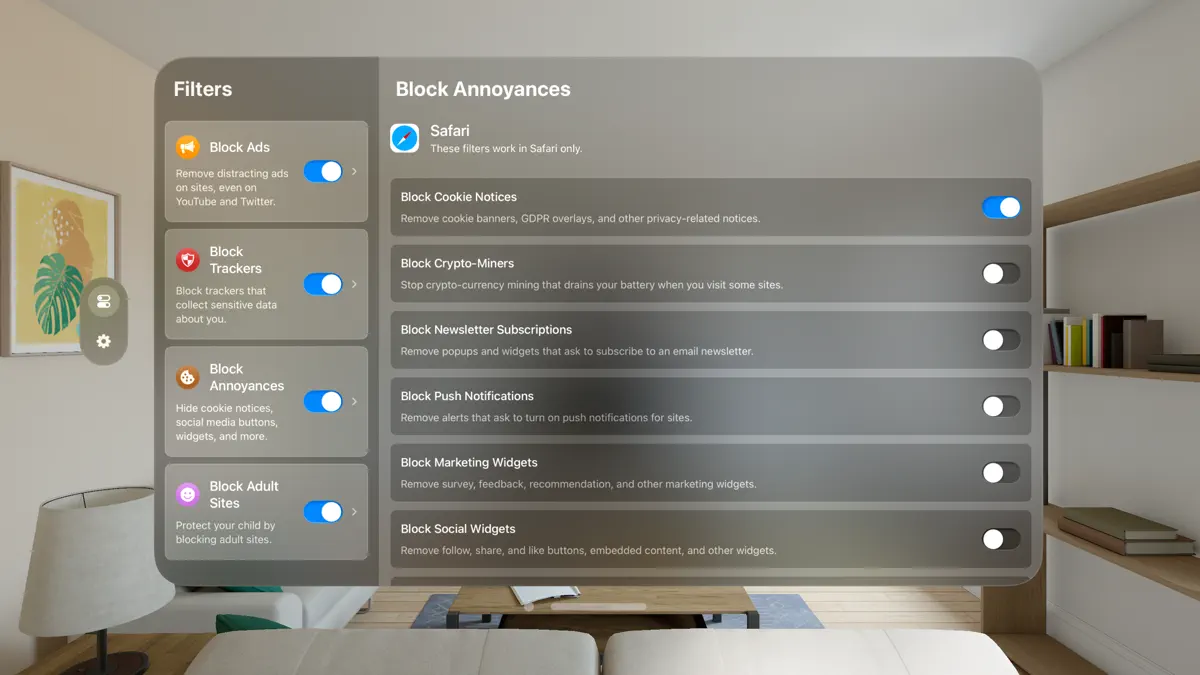 1Blocker screenshot 2