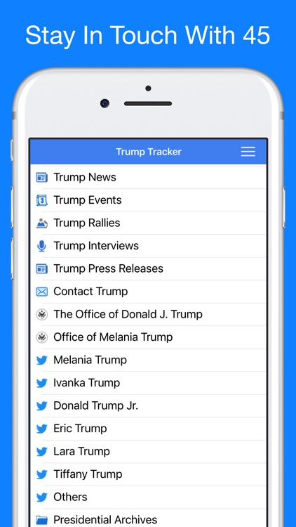 Trump Tracker: News & Politics screenshot-0