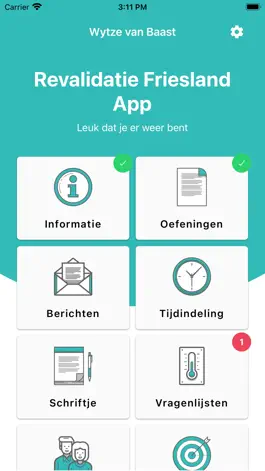 Game screenshot Revalidatie Friesland App apk